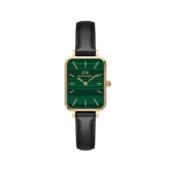 Daniel Wellington DW00100562 ženski sat Quadro Pressed Sheffield Gold Tone Malachite Dial 20mm