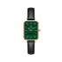 Daniel Wellington DW00100562 ženski sat Quadro Pressed Sheffield Gold Tone Malachite Dial 20mm