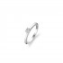 TI SENTO 12110ZI/62 prsten Classic White Zirconia 5mm Sterling Silver 925 Platinum Plated Veličina 62