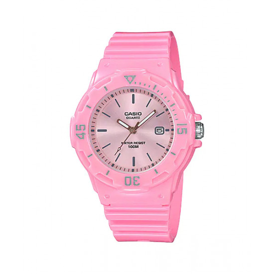 Casio LRW-200H-4E4VD ženski tinejdž sat Colorful Dasty Pink Sport 10ATM Silikonski kaiš 34mm