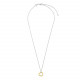 TI SENTO 34022SY ogrlica Heart Sterling Silver 925 Yellow Gold Plated Bestseller Statement