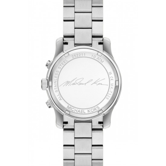 Michael Kors MK7325 ženski sat Runway Chronograph Silver Tone Classic 38mm
