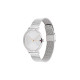 Tommy Hilfiger 1782665 ženski sat Pippa Minimalist Silver Stainless Steel Mesh Band Sunray Dial 35mm Rose Gold Detail
