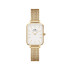 Daniel Wellington DW00100556 ženski sat Quadro Pressed Gold Tone Minimal White Dial 20mm