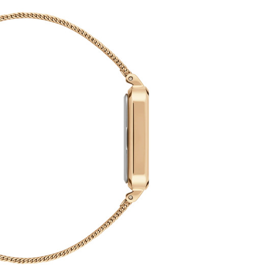Daniel Wellington DW00100556 ženski sat Quadro Pressed Gold Tone Minimal White Dial 20mm
