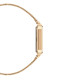 Daniel Wellington DW00100556 ženski sat Quadro Pressed Gold Tone Minimal White Dial 20mm
