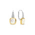 TI SENTO 7969MW mindjuše Zirconia Mother of Pearl Cushion Sterling Silver 925 Yellow Gold Plated 21mm Bestseller 