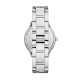 Michael Kors MK7474 ženski sat Slim Runway Silver-Tone Curb-Link Elegant 38mm