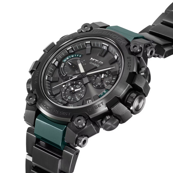 G-SHOCK MTG-B3000BD-1A2 muški sat Premium MTG Series Full G-Steel Dual Core Guard Bluetooth Tough Solar Deep Green detail 20ATM