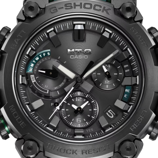 G-SHOCK MTG-B3000BD-1A2 muški sat Premium MTG Series Full G-Steel Dual Core Guard Bluetooth Tough Solar Deep Green detail 20ATM