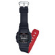 G-SHOCK DW-5600HR-1 unisex Bestseller Digital Square Case Black Matte Finish & Red detail 20ATM