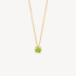 Blush 3200YGP zlatna ogrlica 14ct Gold Peridot Pendant Necklace Kamen rodjenih u Avgustu