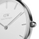 Daniel Wellington DW00100164 ženski sat Petite Silver Tone Mesh Band Minimal White Dial 32mm