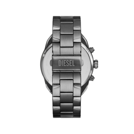 Diesel DZ4669 muški sat Spiked Chronograph Full Gun Metal Gray Sunray Dial Gold Tone Detail 49mm