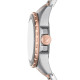 Fossil ES5348 ženski sat Dive Two Tone Rose Gold Silver Gray Dial 36mm 10ATM