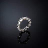 Chiara Ferragni J19AVG05012 prsten Infinity Love White Heart Zirkonia Veličina 52