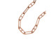 Fossil JF04670791 ogrlica Heritage D-Link Rose Gold Tone Stainless Steel 