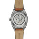 Fossil ME3261 muški sat Everett Automatic Brown kožni kaiš Fresh Green Skeleton Dial 42mm