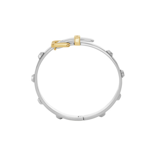 Michael Kors MKJ835400931 narukvica kruta Colby Buckle Two Tone Silver Gold 