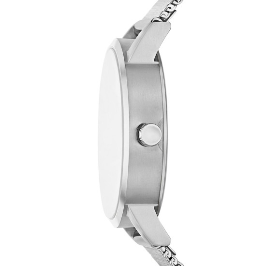 DKNY NY6693 ženski sat Soho Silver Tone Mesh Band Logo Dial 34mm