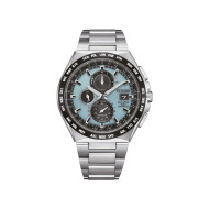 Citizen AT8238-84M muški sat Super Titanium Eco-Drive Radio-Controlled 10ATM Ice Blue Dial 43mm