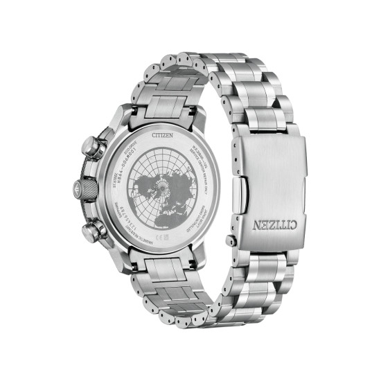 Citizen BY3006-53H muški sat Promaster Geo Trekker Eco-Drive 20ATM Sapphire Glass Black Dial White Detail 46mm