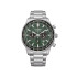 Citizen CA4500-91X muški sat Sporty Aviation Style Chronograph Eco-Drive 10ATM Green Dial 44mm