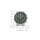 Citizen CA4500-91X muški sat Sporty Aviation Style Chronograph Eco-Drive 10ATM Green Dial 44mm