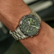 Citizen CA4664-60W muški sat Promaster Sky Pilot Chronograph Eco-Drive Air Navihawk  20ATM Green Dial 40mm