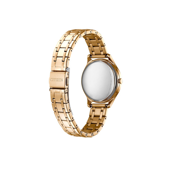 CITIZEN EM0503-75X ženski sat Elegance Rose Gold Eco-Drive Lightrose Dial 32mm