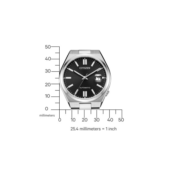 CITIZEN NJ0150-81E TSUYOSA muški sat Automatic Sapphire Glass Colorful Sunray Black Dial 40mm Bestseller
