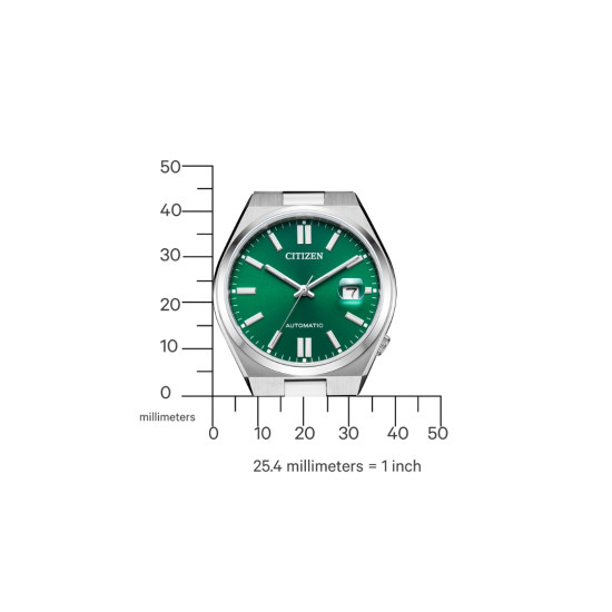 CITIZEN NJ0150-81X TSUYOSA muški sat Automatic Sapphire Glass Colorful Sunray Green Dial 40mm