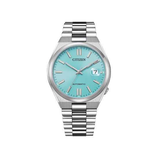 CITIZEN NJ0151-88M TSUYOSA muški sat Automatic Sapphire Glass Colorful Turquoise Dial With Rays of Sunshine 40mm