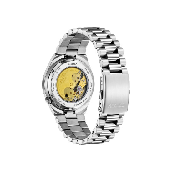 CITIZEN NJ0151-88W TSUYOSA muški sat Automatic Sapphire Glass Colorful Sunshine Beige Dial 40mm