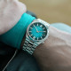 CITIZEN NJ0151-88X TSUYOSA muški sat Automatic Sapphire Glass Colorful Sunshine Gradient Turquoise Dial 40mm