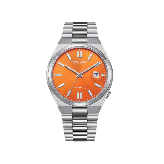 CITIZEN NJ0151-88Z TSUYOSA muški sat Automatic Sapphire Glass Colorful Sunshine Orange Dial 40mm