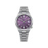 CITIZEN NJ0200-50W TSUYOSA unisex sat Automatic Sapphire Glass Colorful Purple Sunray Dial 37mm