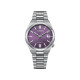 CITIZEN NJ0200-50W TSUYOSA unisex sat Automatic Sapphire Glass Colorful Purple Sunray Dial 37mm