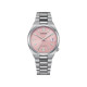 CITIZEN NJ0200-50Z TSUYOSA unisex sat Automatic Sapphire Glass Colorful Light Pastel Pink Sunray Dial 37mm