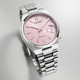 CITIZEN NJ0200-50Z TSUYOSA unisex sat Automatic Sapphire Glass Colorful Light Pastel Pink Sunray Dial 37mm