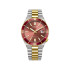 CITIZEN NJ0234-58X muški sat TSUYOSA Shore Diver Style Automatic Sapphire Glass Two Tone Sunray Bordo Dial 40mm 10ATM