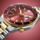 CITIZEN NJ0234-58X muški sat TSUYOSA Shore Diver Style Automatic Sapphire Glass Two Tone Sunray Bordo Dial 40mm 10ATM