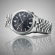 CITIZEN NK0020-55E TSUYOSA 60 muški sat Automatic Sapphire Glass Jubilee Bracelet Black Sunray Dial 40mm