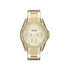 Fossil ES3203 ženski sat Riley Multifunction Bestseller Gold Tone Cirkon Champagne Dial Edition 38mm 