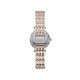 Fossil ES4649 ženski sat Carlie Mini Rose Gold Silver Mother of Pearl Dial 28mm