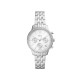 Fossil ES5217 ženski sat Neutra Chronograph Silver Tone Mother of Pearl Dial 36mm