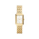 Fossil ES5220 ženski sat Raquel pravougaono kućište Gold Tone Roman Numerals 23mm