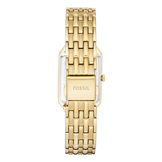 Fossil ES5220 ženski sat Raquel pravougaono kućište Gold Tone Roman Numerals 23mm