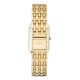 Fossil ES5220 ženski sat Raquel pravougaono kućište Gold Tone Roman Numerals 23mm