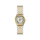 Fossil ES5362 ženski sat Harlow Octagonal Two Tone Silver Gold Roman Numerals Cream Dial 27mm